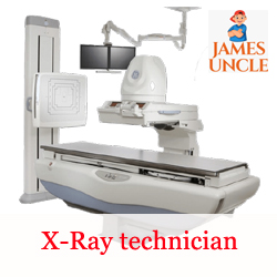X-Ray technician Mr. Rahul Roy in Sevoke Road